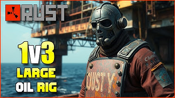 1v3 Large Oil Rig - Rust Console