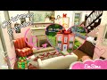 Let's build a Christmas Present Shaped Home! The Sims 4  Speedbuild | No CC 🎁🎄