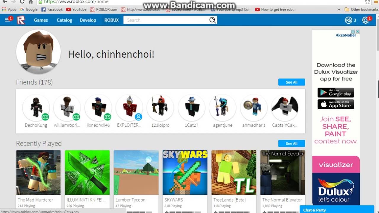 Roblox Free Robux No Hack Youtube