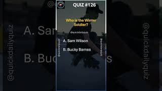 Who is the Winter Soldier? #WinterSoldier #MarvelTrivia #Shorts #QuickDailyQuiz