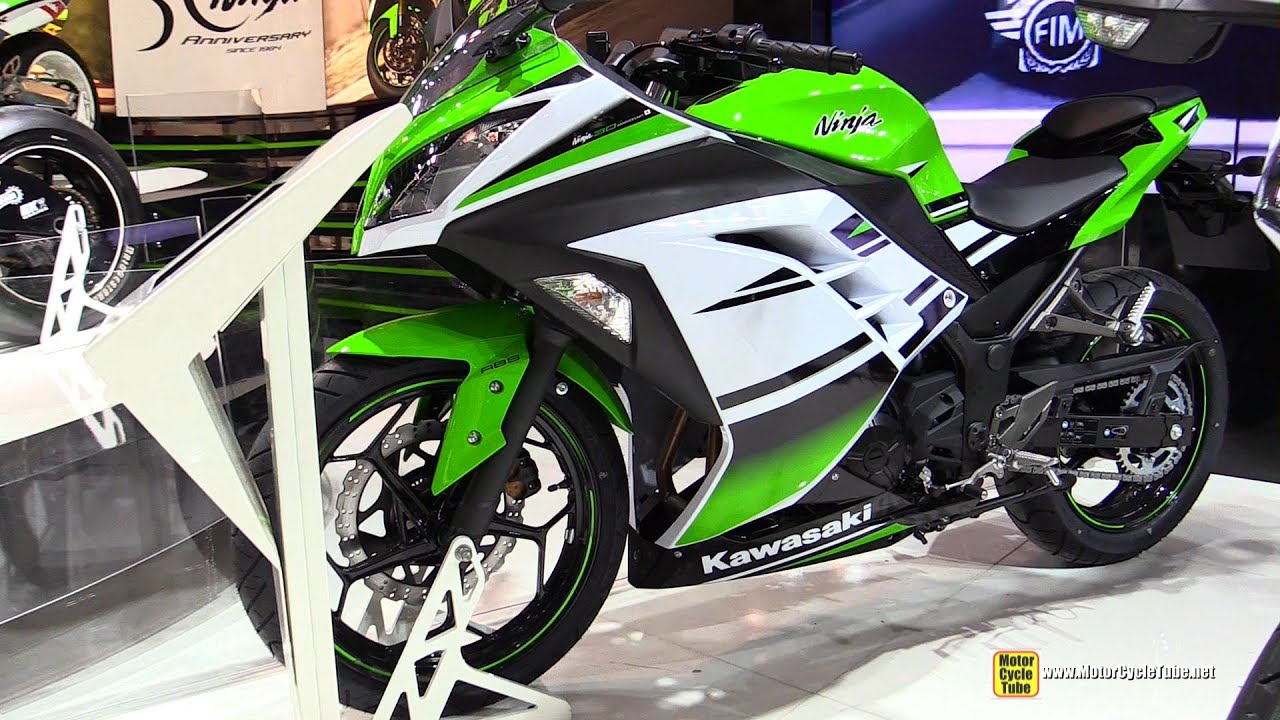 2015 Kawasaki Ninja 300 - Walkaround - 2014 EICMA Milan ...