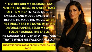 I Discovered My Husband Was Planning a Divorce—So I Moved My $50 Million Fortune A Week Earlier...