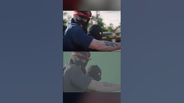 Tesla Robots Fight Back - BEFORE & AFTER #vfx