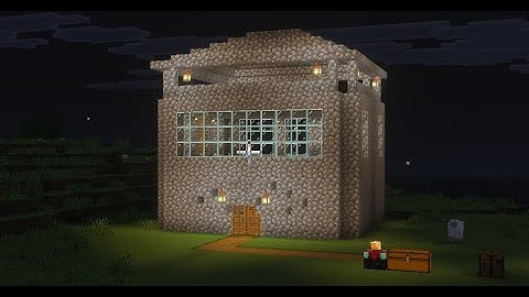Building houses and exploring the Nether - Minecraft #2 (with ERR0R4O4SKIL)