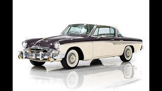 1955 Studebaker President Speedster California Car desperately elegant color combination