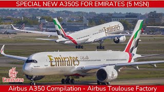Download Lagu AIRBUS A350 New Compilation : Special Emirates A350 Action - Toulouse Airbus Factory (2025) MP3
