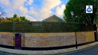 London walk | 🎸🎤 Freddie Mercury’s final home 🏠 Garden Lodge in Kensington (October 2021) 4K.