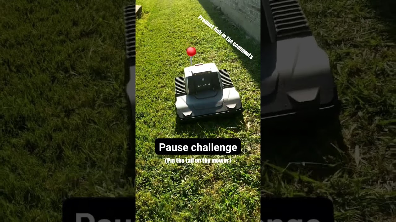 Mow less, play more games... 