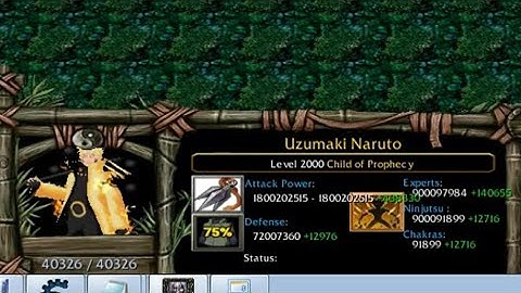 WC3 Naruto 나루토 RPG cheats Stats Advanced Level (Part 4) READ DESCRIPTION