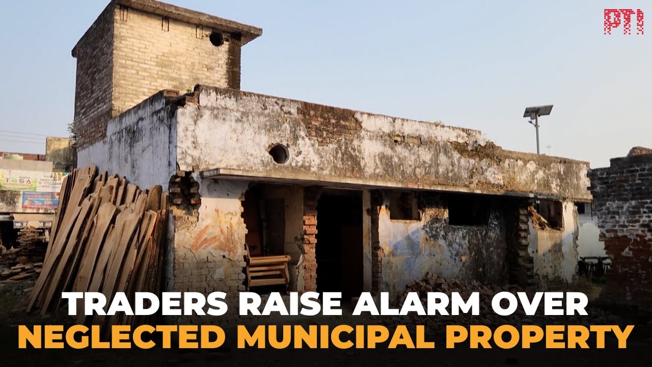 Saharanpur: Traders raise alarm over neglected municipal property