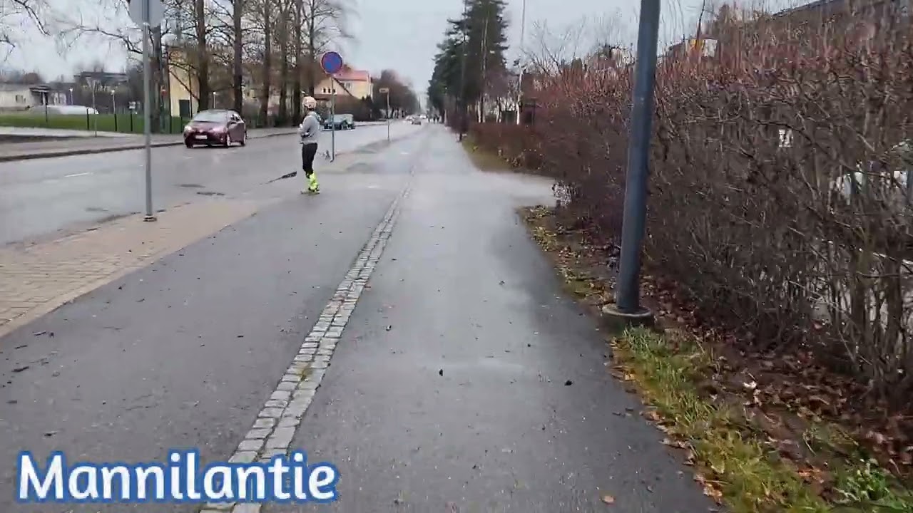 Ristinummentien, Lepolanväylän, Kinnarinpolun, Sahankaaren, Mannilantien pyörätiet
