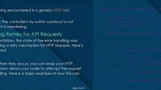 Resolving the Internal Server Error 500: Understanding Error Handling in REST APIs