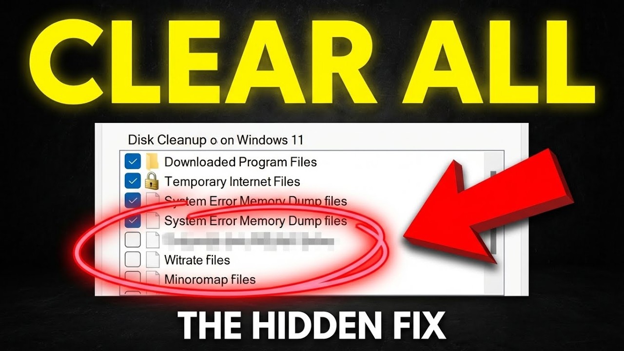 Make Windows 11 Faster in Minutes (Full Cache Cleanup)