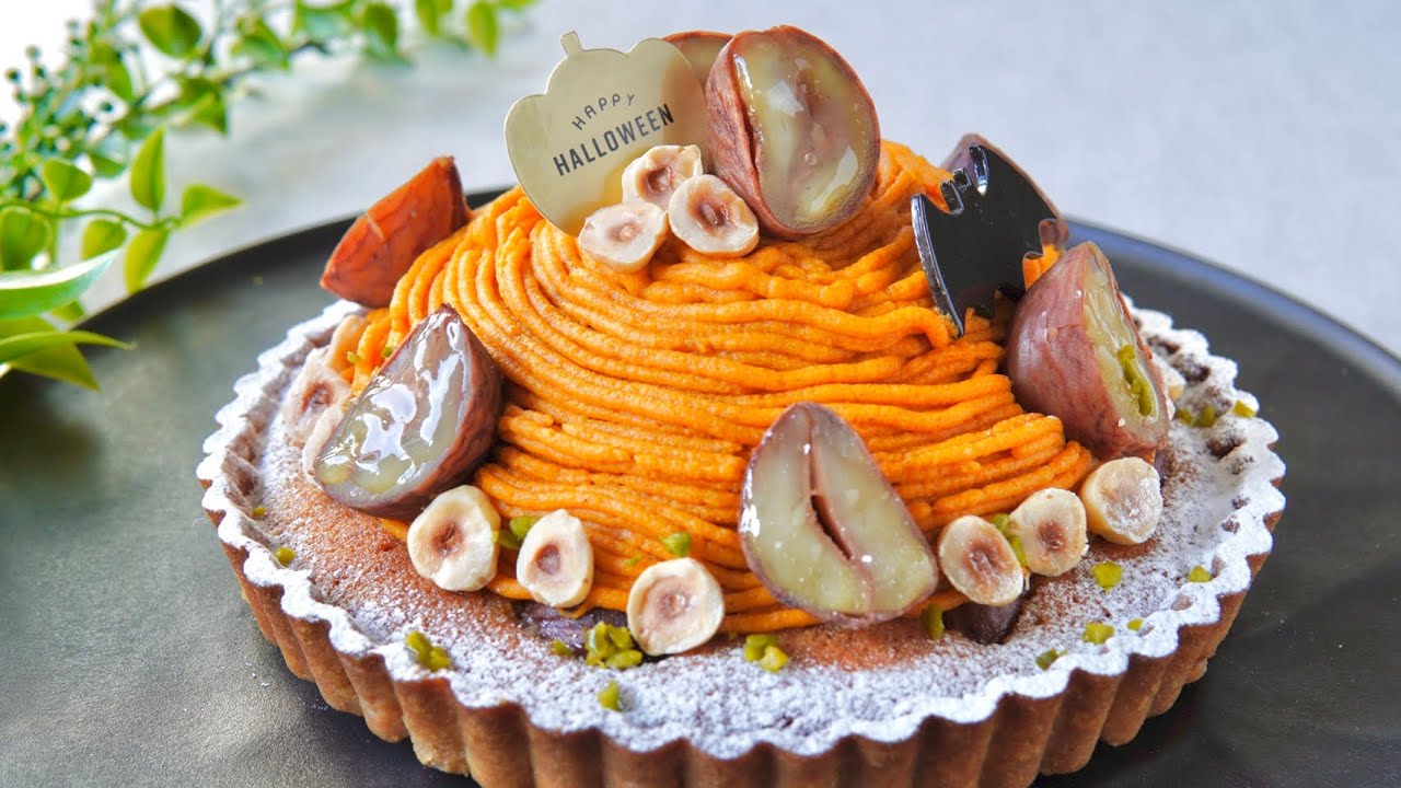 Pastry Chef's Authentic Snack] Mont Blanc Tart with Chestnut