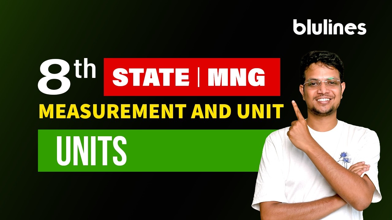 Units and Measurements Explained | Class 8 Physics | SI Units & Systems #class8physics #class8