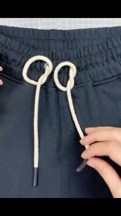 Life hacks: craft ideas for long pants/trouser rope/ how to mkae knot of ties/tiktok viral shorts