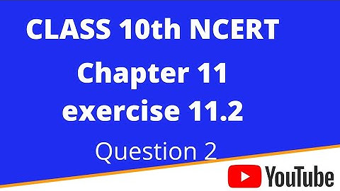 Exercise 11.2 ( Construction ) | Question 2 | Class 10th | NCERT | CBSE |