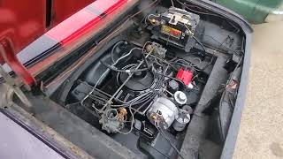 1960 Corvair New 1964 110 new Clarks pistons and cylinders just started it for the 1st time.