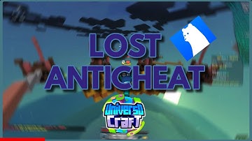 THE BEST SERVER CHEATING/HACKING, LOST ANTICHEAT? | skywars in universocraft
