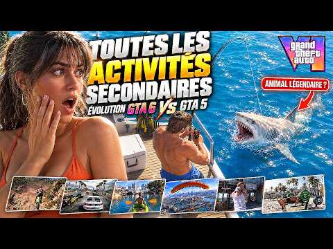 GTA 6: ALL Confirmed SIDE ACTIVITIES! (GTA 6 vs GTA 5 Evolution) Racing, Sports, ...