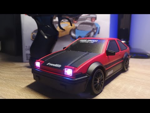 видео: Hb toys drift returns. Rc drift car 1.24 Toyota ea89