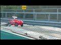 Odd Moment: Tiny Toy Car Rides Full-Size Trailer || WooGlobe