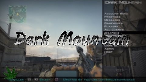 [PS3] Mw3 - Dark Mountain Mod Menu