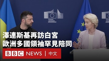 澤連斯基將與特朗普會面 歐洲多國領導人隨行共赴白宮－ BBC News 中文