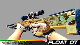 CS2 AWP | Queen's Gambit - FLOAT Comparison