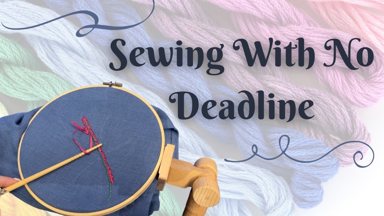 Journey versus Deadline Sewing - Fancy Apron Sewing