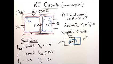 Honors   Unit 10   More Complex RC Circuits part 2 Ex 20