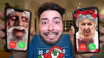 DO NOT FACETIME SANTA CLAUS AND MRS CLAUS AT 3 AM!! (THEY CAME AFTER US)