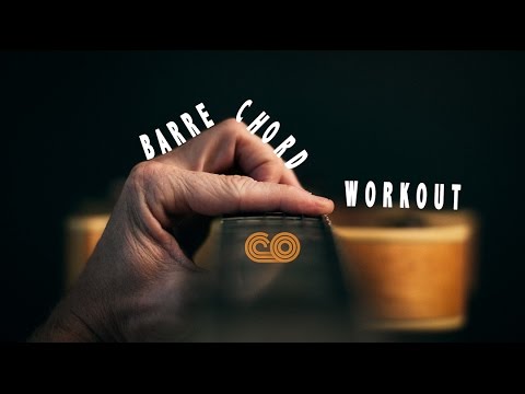 Barre Chord Workout (15+ exercises with TAB) - YouTube