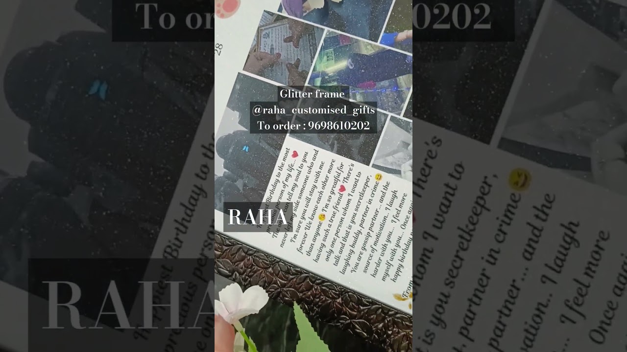 Glitter Frame |RAHA| 