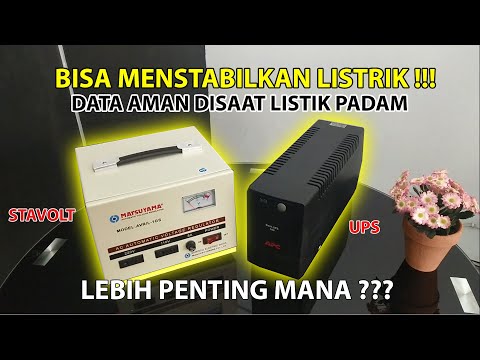 TIPS u0026 TRICKS | STAVOLT DAN UPS MANAKAH YANG LEBIH PENTING ????