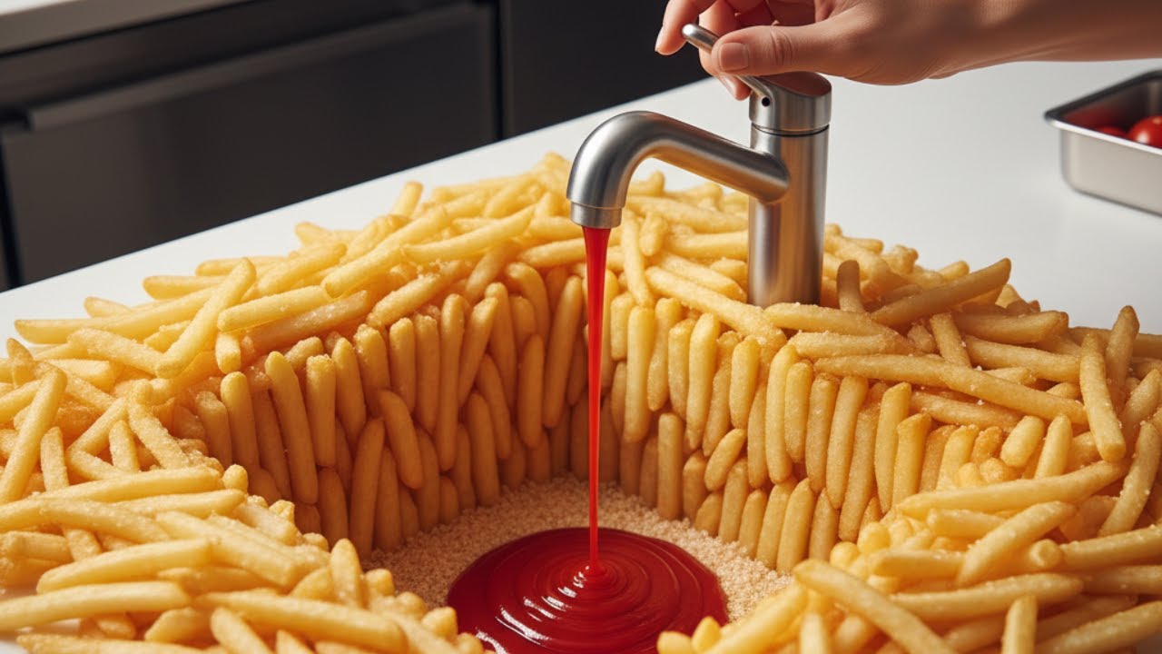 Which Sink Would You Wash Your Hands In 🎧 | AI ASMR 🍟🍯🍊🍫