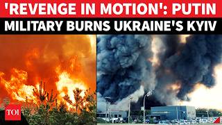 Putin Military Sets Zelensky’s Base On Fire; Ukraine’s Capital Burns as Russia Avenges Moscow Attack