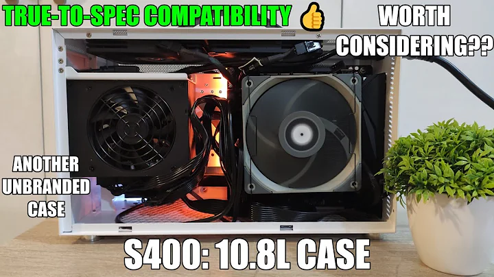 S400 | ¡Construye tu PC compacto con estilo y potencia!