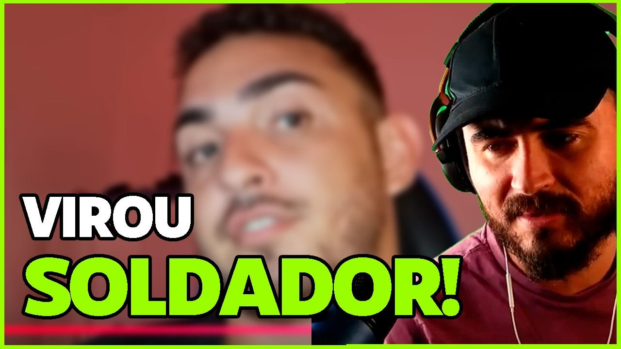 Ele largou PROGRAMAÇÃO para virar SOLDADOR! Nao é sacanagem!
