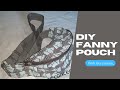 HOW TO MAKE FANNY POUCH ( FREE PATTERN)/ DIY