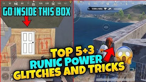 Bgmi Top 8 Runic Power Mode School Apartment Tips And Tricks |Pubg| Bgmi Runic Power Mode New Glitch