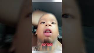 Rappers before and after drugs!🤣💊(pt1) #rap #snoopdogg #lildurk #nlechoppa #shorts #viral #foryou