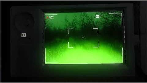 Outlast style camcorder in Godot 4.4.1