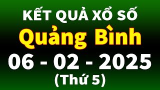 Xổ số Quảng Bình ngày 6 tháng 2 - XSQB - KQXQB - SXQB - Xổ số kiến thiết Quảng Bình hôm nay