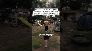 BASSETT GRANDE 13 MEMBER BRINGS OUTSIDERS TO ONE OF THEIR TRAP HOUSES 🔵🦉