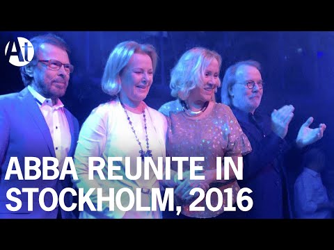 ABBA REUNION 2016 at 'Mamma Mia! The Party' in Stockholm (subtitles coming soon) #reunited #reunite