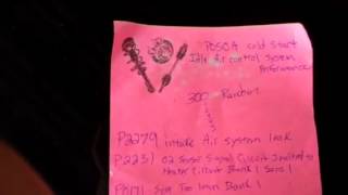 Vw rough idle engine code p2279 Profile