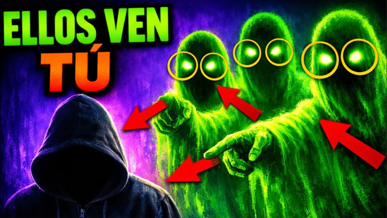 Ellos nos ven pero nosotros no los vemos