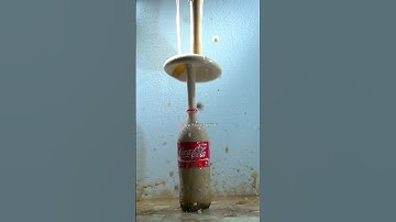 Coca-Cola Huge Explosion #satisfying #asmr #macro #closeup #slowmotion #cocacola