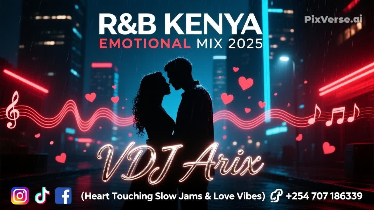 RNB KENYA EMOTIONAL MIX 2025 💔 | Best Heart Touching Slow Jams & Love Vibes | VDJ Arix